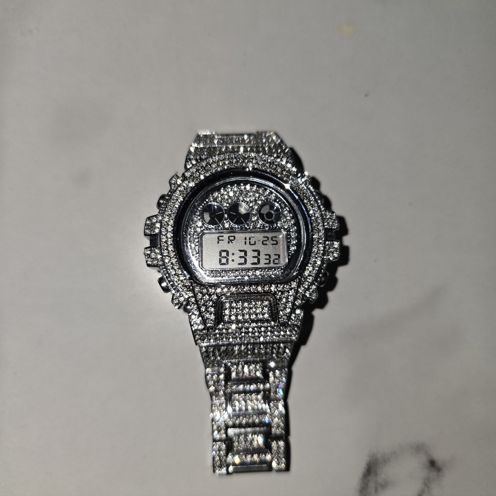 Icey GS Watch With CZ Stones